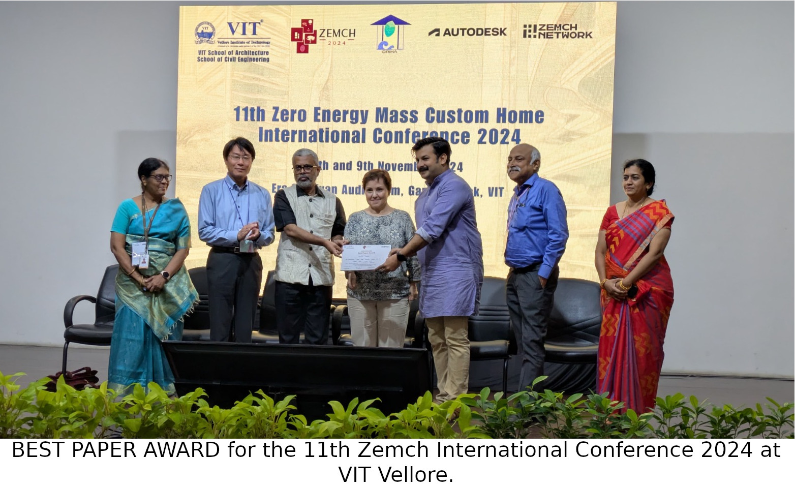 BEST PAPER AWARD for the 11th Zemch International Conference 2024